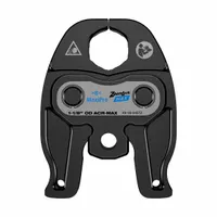 MILWAUKEE Press Jaw: 1 1/8 in Pipe, Forged Steel, For ZoomLock® MAX, Compact Tool Types (MPN 49-16-2457Z)