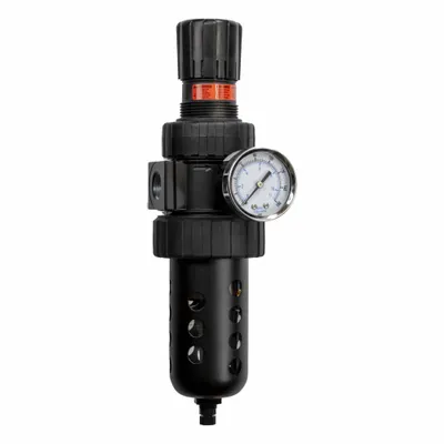 Parker Filter/Regulator: Series 07E Series, 1/2 in NPT, 90 scfm, 40 micron - Parker FRL Air Filter/Regulators
