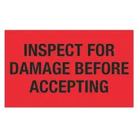 Inspect Damage Before Label: 500 PK (MPN DL1219)