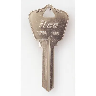 KABA ILCO 1179A-AR4 Key Blank, Brass, 6 Pins, Key ID AR4 - Door Lock Key Blanks
