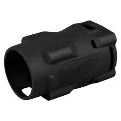 Protective cover designed to shield impact wrenches during use or storage. Helps reduce wear and impact damage on the tool body. Fits select MILWAUKEE impact wrenches.