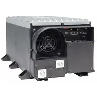 This single-unit inverter and battery charger converts 120V AC input to modified sine wave AC output at 120V, while simultaneously charging batteries. It delivers 4000W peak output power and is suitable for mobile, marine, and backup power applications requiring integrated power conversion and battery charging