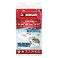 CATCHMASTER Glue Trap: For Use On Crawling Insects, Bait Board Trap, Indoor Use, 2 PK (MPN 36-72)