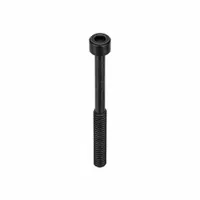 Socket Head Cap Screw: 1/4"-20 Thread Size, 2 3/4 in Lg, Std, Black Oxide, Alloy Steel, 100 PK (MPN 25C275KCS)