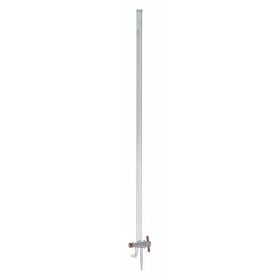 KIMBLE Straight Bore Buret: 25 mL, A, 617 mm, ±0.03 mL, 0.1 mL Inc - Class A Glass Burets