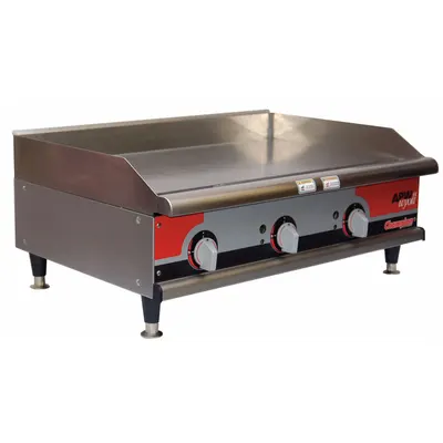 APW WYOTT Electric Countertop Griddle: Electric, Manual - Countertop Griddles