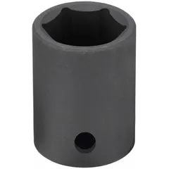 This 1/2" drive impact socket features a 7/8 in SAE 6-point configuration with standard length and no thin wall. The manganese phosphate finish provides corrosion resistance. Suitable for tightening and loosening fasteners with impact tools in automotive, heavy equipment, and industrial applications.