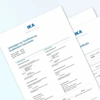 IKA Quality Documentation (MPN 10006578)