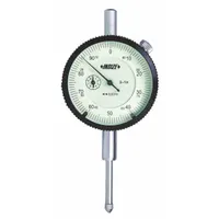 INSIZE Dial Indicator - Lug Back: 0 in to 1 in, Inch, Plunger, 0.001 in Accuracy, 2.36 in Dial Size (MPN 2307-1CAL)