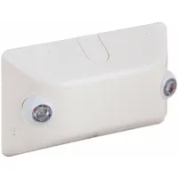 Emergency Light: LED, Damp Location Rated, 4 W Lamp Watt, 120/277V AC, 4 W Emergency Watt, Surface (MPN EV4D-02L)