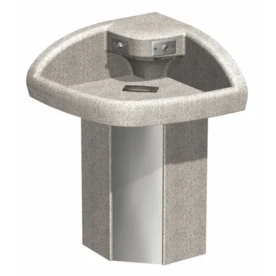 ACORN Wash Fountain: Smoky Granite - Sensor-Operated Wash Fountains