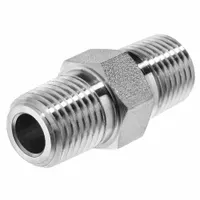 APPROVED VENDOR Metal Pipe Straight: Straight, Steel, 3/8 in x 3/8 in, 7,700 psi (MPN ZUSA-PF-8004)