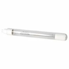This UV replacement bulb is designed for Type I water purification systems. It is compatible with the RESINTECH ARS-102-UV model and is used to disinfect ultrapure water by inactivating microorganisms without the use of chemicals.