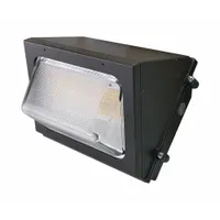 Wall Pack: LED, 4,010 lm, 3000K/4000K/5000K, 120 to 277V AC, 29 W, Type IV, 7 1/2 in Overall Ht (MPN WCF29U-CSBPC)