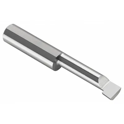 MICRO 100 Boring Bar: Boring, 3/8 in Shank Dia., TiN, 0.1330 in Center to Cutting Tip - Machining