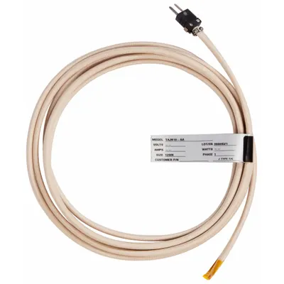 BRISKHEAT Type J Thermocouple for Surface Applications, 10 ft Cable, TAJN10-AA - Thermocouples for Surface Applications