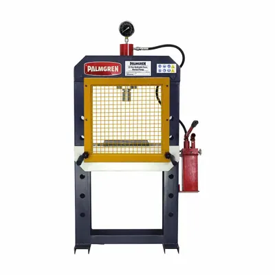 PALMGREN 9661613 Manual H-Frame Hydraulic Press, 25-Ton Capacity - Manual H-Frame Hydraulic Presses