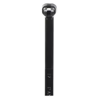 PANDUIT Cable Tie: 14 1/2 in Nominal Lg, 4 in Nominal Max. Bundle Dia., 0.14 in Wd, Black, 1,000 PK (MPN BT4I-M0)