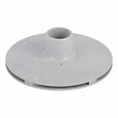 Replacement impeller for GOULDS pumping equipment models GT15 and GT153. Used to move water or other fluids in industrial, commercial, or agricultural pumping applications.