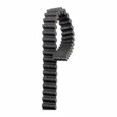 This dual-sided timing belt features a modified curvilinear tooth profile with a 14 mm pitch, designed for synchronous power transmission in applications requiring engagement on both sides, such as serpentine drives and multi-shaft systems. Part of the PowerGrip GT2 Twin Power series, it provides reliable torque transfer in industrial equipment.