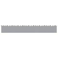Bi-metal band saw blade from the TENNAX-PRO series, designed for structural shape-cutting. Features a hook cutting edge and 1 1/2 in blade width, suitable for cutting beams, pipes, and profiles in metal fabrication. Length: 20 ft 6 in.