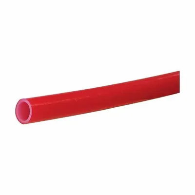 UPONOR AquaPEX Tubing: PEX Type A, 1 in, Red, Straight, 10 ft Overall Lg - PEX Tubing for General Plumbing