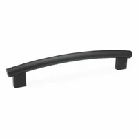 JW WINCO Pull Handle: Threaded Holes, Aluminum, Black, 23.62 in Mounting Hole Center to Center (MPN 30W600X23AK)