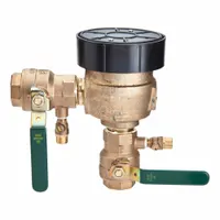 WATTS Vacuum Breaker: 1 1/4 LF800M4-FR, FIP x FIP, For Water Media, 33°F – 140°F, High Health Hazard (MPN 1-1/4 LF800M4-FR)
