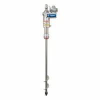 GRACO Air Drum Pump: Pump Only, 10,000 cps Max. Viscosity, 104°F Max. Fluid Temp., SS (MPN 236629)