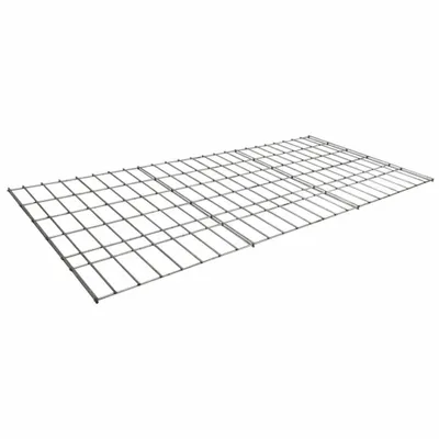 LYON Use with Bulk Storage Rack: 36 in x 24 in, 5 ga Decking, Steel - Steel Wire Decking for Bulk Racks