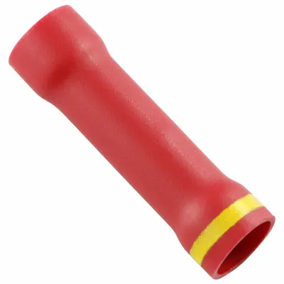 OEM Butt Splice Connector: Red, Vinyl, For Wire Size 12 AWG – 8 AWG, 600 V - Insulated Butt Splice Connectors