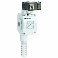 NUMATICS Exhaust Valve: 3/8 in NPT, 3/8 in NPT Outlet Size, 145 psi Max Op Pressure, 652 (MPN 8652A6S63F111F1)