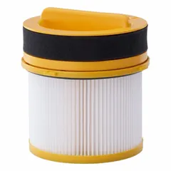 This HOOVER motor filter is a dry, plastic HEPA replacement filter designed for use with Hoover upright vacuum models CH90600V and CH91600V. It captures fine particles to help maintain suction and air quality during floor cleaning operations.