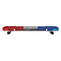 CODE 3 Mini Light Bar: Emergency Vehicle Mini Light Bar, Red, 60 W Watt, Red, LED, Permanent, IP67 (MPN PT53-GRR)