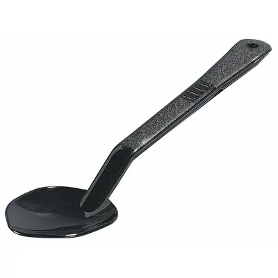 CARLISLE Serving Spoon, 13 in, 1.5 fl oz, Black, Plastic, NSF - Serving Spoons