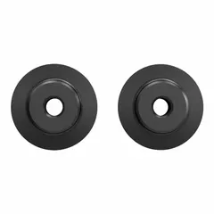 This replacement cutter wheel is designed for tubing cutting applications. It measures 5.75 inches in length, 1.88 inches in width, and 0.31 inches in height. Suitable for use in plumbing, HVAC, and mechanical maintenance tasks requiring clean cuts on copper, aluminum, or plastic tubing.