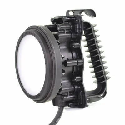 KH INDUSTRIES Hand Lamp: LED, 25 ft Power Cord Lg, 1,700 lm Max Brightness, 1 Brightness Levels - Hazardous Location Hand Lamps