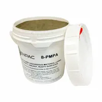 This leak repair putty is formulated for use on metal surfaces and is compatible with fuels and solvents. Supplied in a drum container, it is applied to stop or contain leaks in piping, tanks, and equipment. Typical applications include temporary sealing of fuel and solvent leaks in industrial facilities