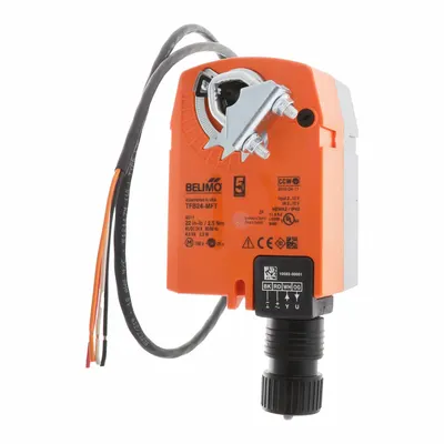 Belimo Damper Actuator: Dampers, Multi-Functional Technology (MFT), Spring Return - Fail-Safe Actuators with Spring Return