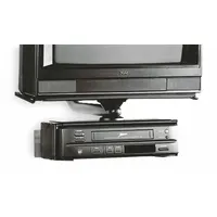 PEERLESS VCR/DVD Mounting Bracket: Wall, For 39 in to 80 in Screens, Max. 50 lb, Fixed, 5° Down (MPN DS40)