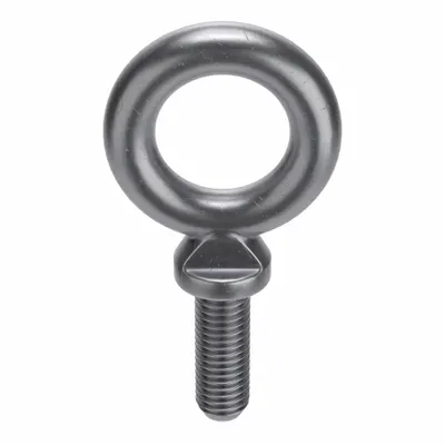 KEN FORGING Machinery Eye Bolt: With Shoulder, Steel, Plain, 3/4"-10 Thread Size, 4 in Thread Lg - Machinery Eye Bolts with Shoulder