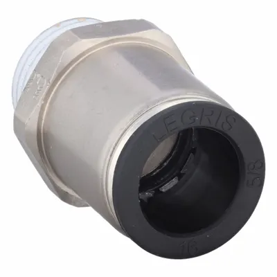 LEGRIS 3175 16 21 Push-to-Connect x MBSPT Adapter Fitting - Nylon & Nickel-Plated Brass Tube Fittings