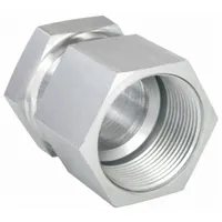 Hydraulic Hose Adapter: 1 1/4 in x 1 1/4 in Fitting Size, Female x Female, NPSM x NPTF, Swivel (MPN 2046-20-20S)
