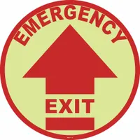 Anti-Slip Floor Sign: Vinyl, Adhesive Sign Mounting, 17 in x 17 in Nominal Sign Size, 0.017 in Thick (MPN FSG-17-703)