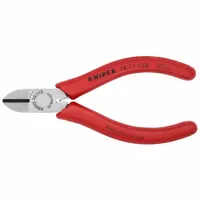 Diagonal Cutting Plier: Std, Straight, Narrow, 1 in Jaw Lg, 1 1/4 in Jaw Wd, 4 1/4 in Overall Lg (MPN 70 11 110)