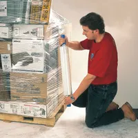 GOODWRAPPERS Stretch Wrap Film: 70 ga Gauge, 18 in Overall Wd, 1,500 ft Overall Lg, Clear, 1-Side (MPN 15A985)