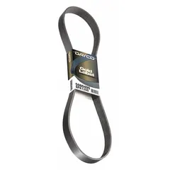 V-ribbed belt with aramid reinforcing cord for high tensile strength. Effective length 64 1/2 inches, industry number 6PK1640. Designed for serpentine drive systems in automotive and industrial applications, powering accessories such as alternators, water pumps, and power steering pumps.