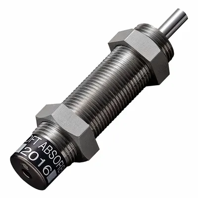 BANSBACH FK-2016M-S Shock Absorber, 93 mm Extended Length, 18.1 N Force, Steel - Shock Absorbers