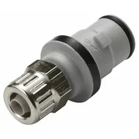 Quick Connection Coupling: Straight, 5/32 in ID x 1/4 in OD Size, Quick-Disconnect Insert x Tube (MPN NS2D200412)