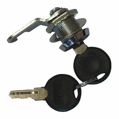 VIDEO MOUNT PRODUCTS Side Panel Lock Kit: Black - Enclosure Lock Kits & Door Handles